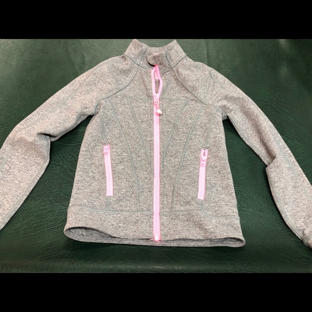 ivivva classic zip athletic jacket sz 6